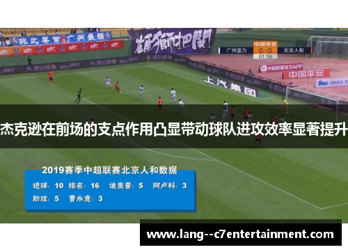 杰克逊在前场的支点作用凸显带动球队进攻效率显著提升